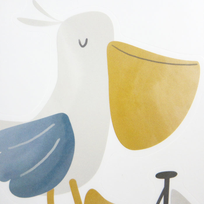 Little Dutch Sailors Bay Muurstickers - 42x30cm - boten en Vogels