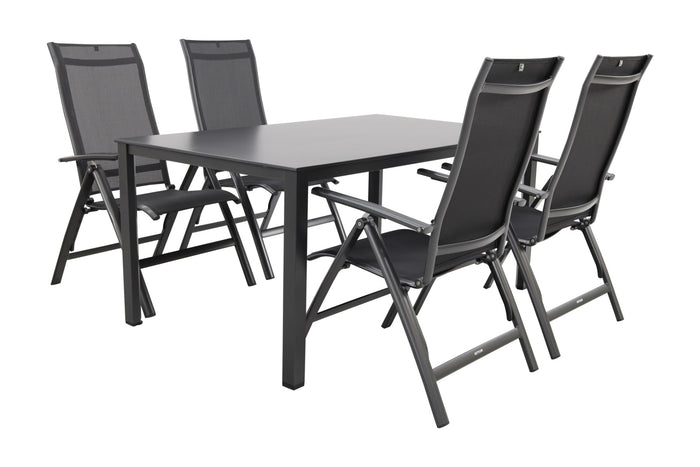 Kettler Loft|Legato 160 cm. tuinset - 5-delig verstelbaar