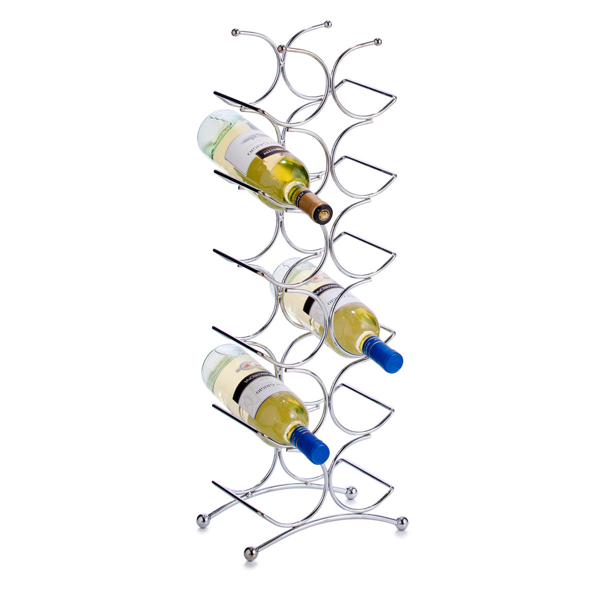 Zeller Metalen Wijnrek 12 Flessen