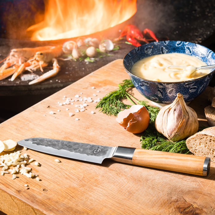 Forged Olive Santokumes 18 cm