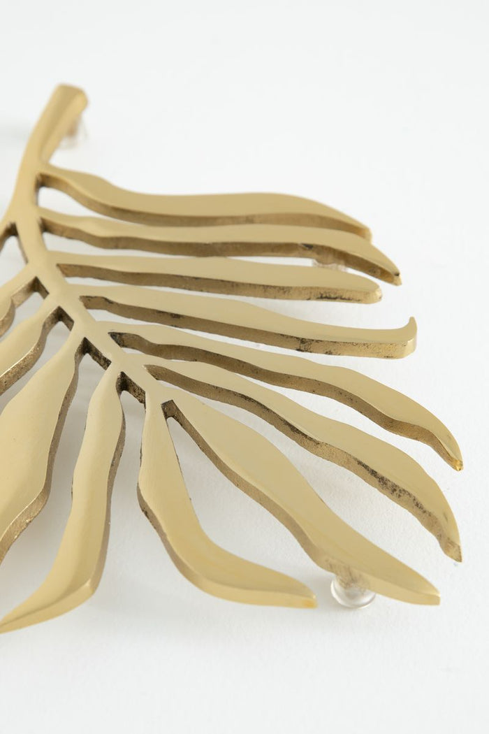 Sissy-Boy Goudkleurige onderzetter blad