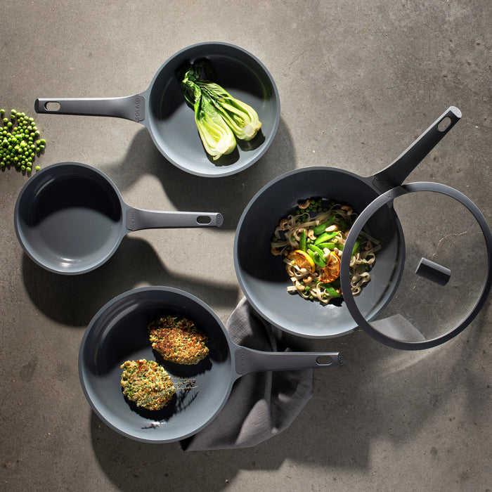 Sola Ceramica Wokpan Met Deksel Ø 30 cm