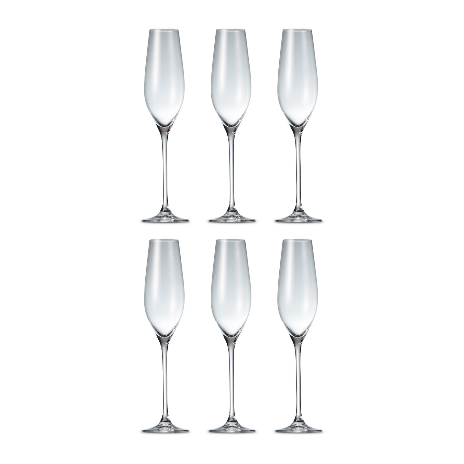 Salt & Pepper Cuvee Champagneglazen 0,21 L - 6 st.