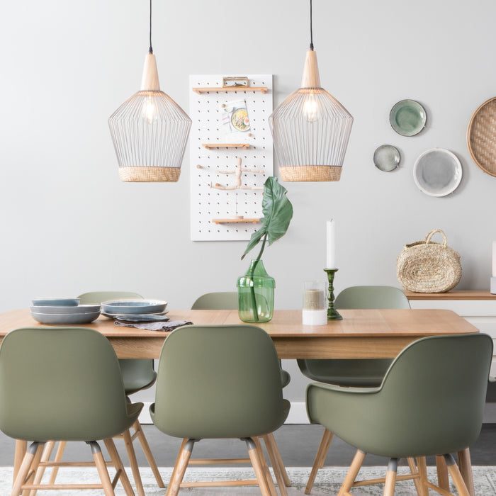 Zuiver Glimps Eettafel Uitschuifbaar - 180/240 x 90 cm - Naturel