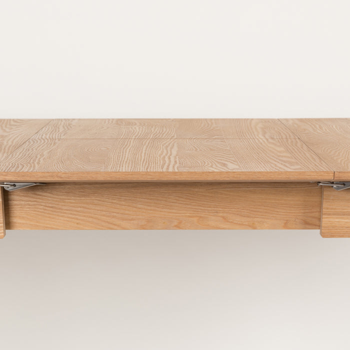 Zuiver Glimps Eettafel Uitschuifbaar - 180/240 x 90 cm - Naturel