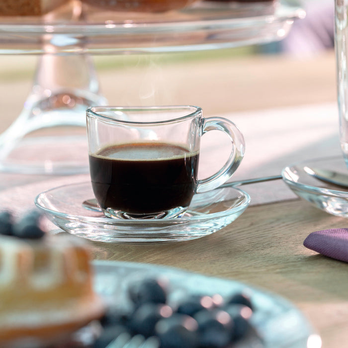 Leonardo Napoli Espressoglazen 6 st. - 0,08 L