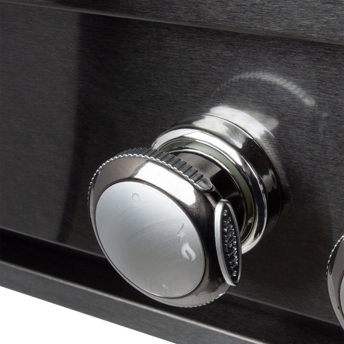 Boretti Imperatore Nero Gasbarbecue - 5 Branders