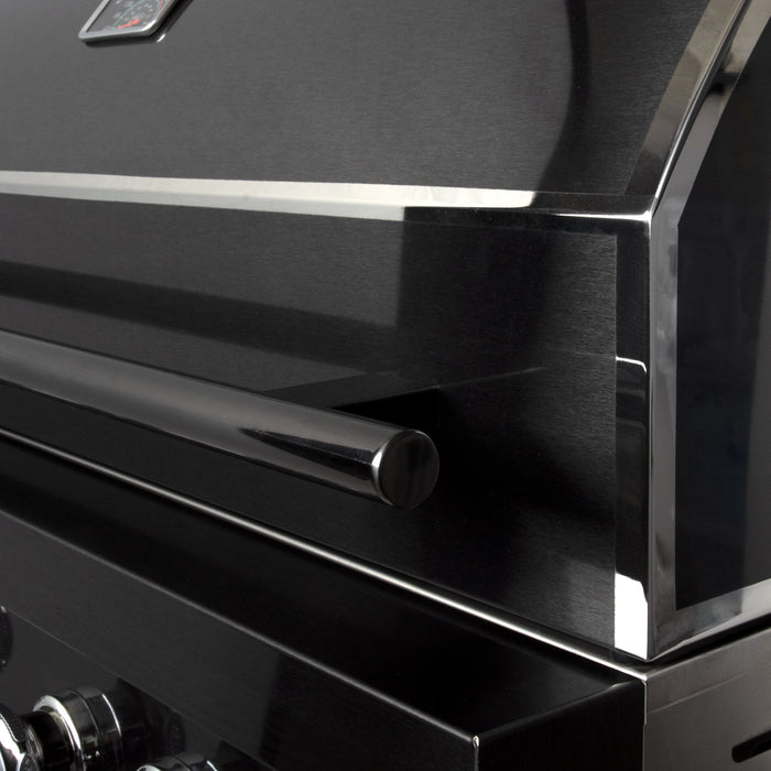 Boretti Imperatore Nero Gasbarbecue - 5 Branders