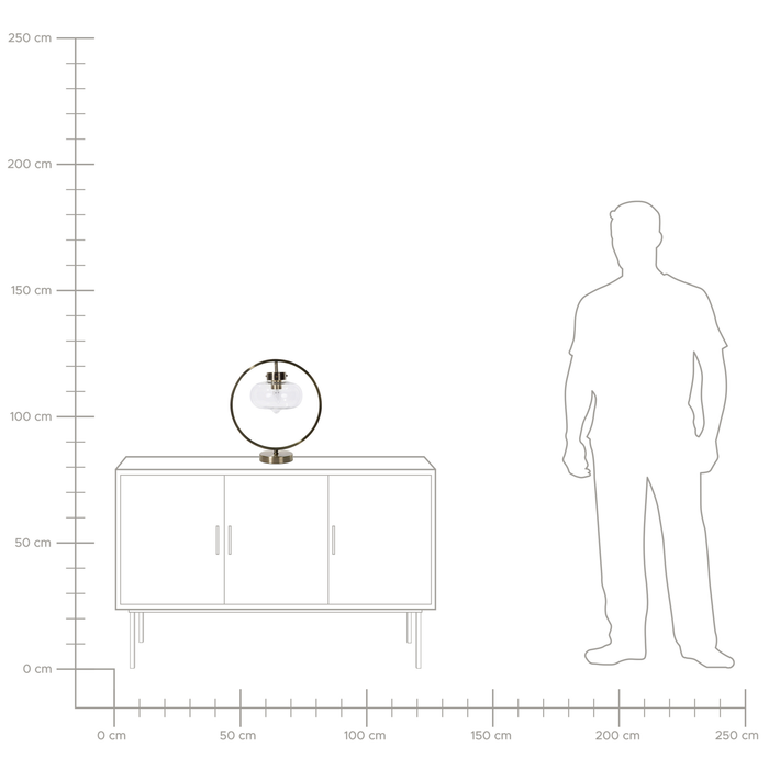 Beliani - SEVERN - Tafellamp - Goud - Metaal