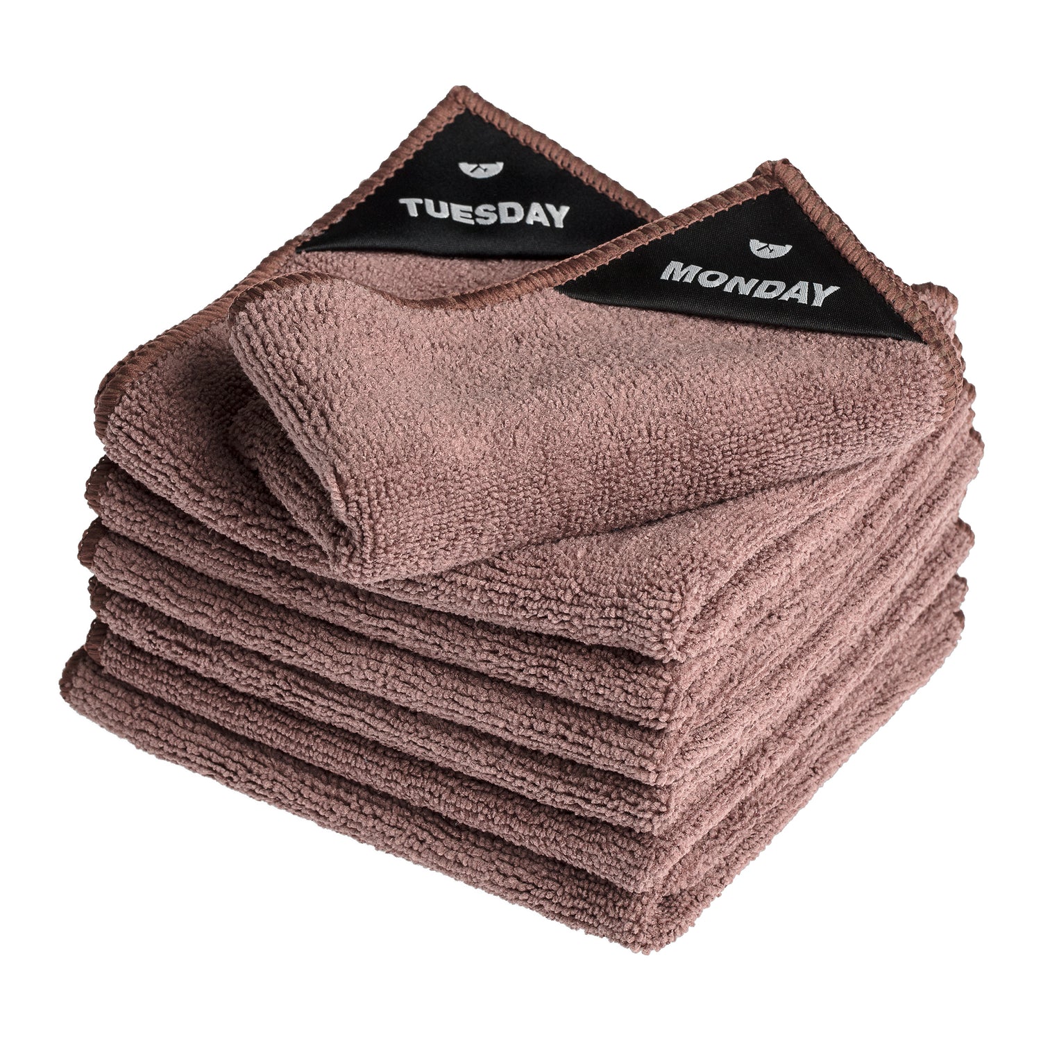 Klud Vaatdoek - Set van 7 - Mauve