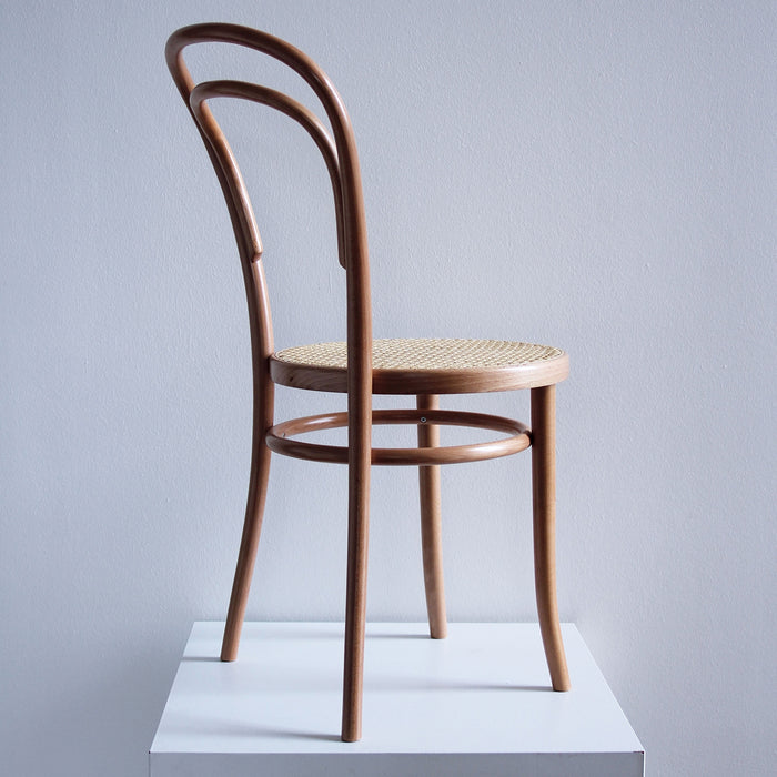 Fameg Vienna Thonet No.14 Houten Bistrostoel Naturel - Rotan Zitting