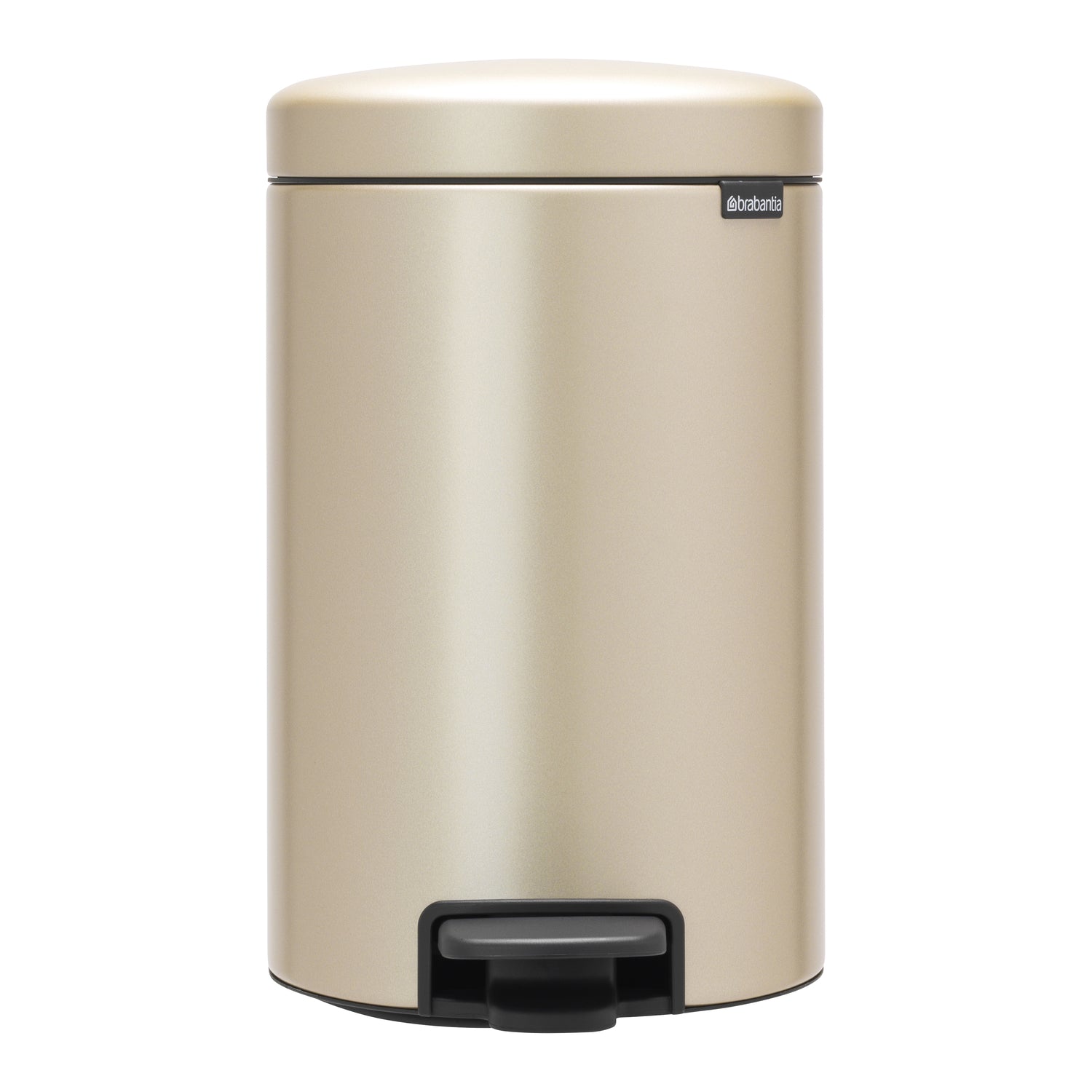 Brabantia NewIcon Pedaalemmer 12 L - Metallic Gold