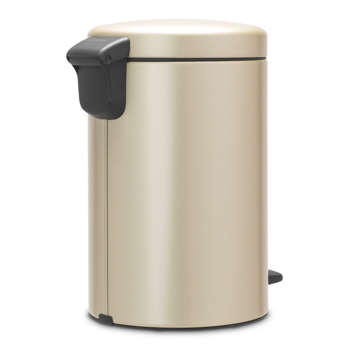 Brabantia NewIcon Pedaalemmer 12 L - Metallic Gold