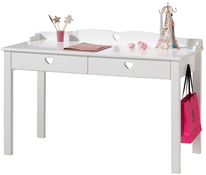 Vipack Amori Kinderbureautafel Wit