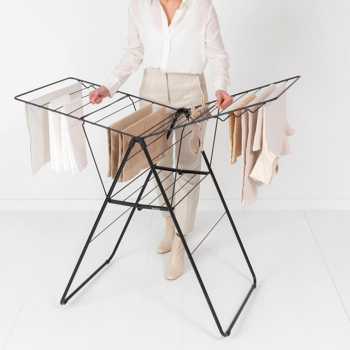 Brabantia HangOn Droogrek 20 Meter - Matt Black