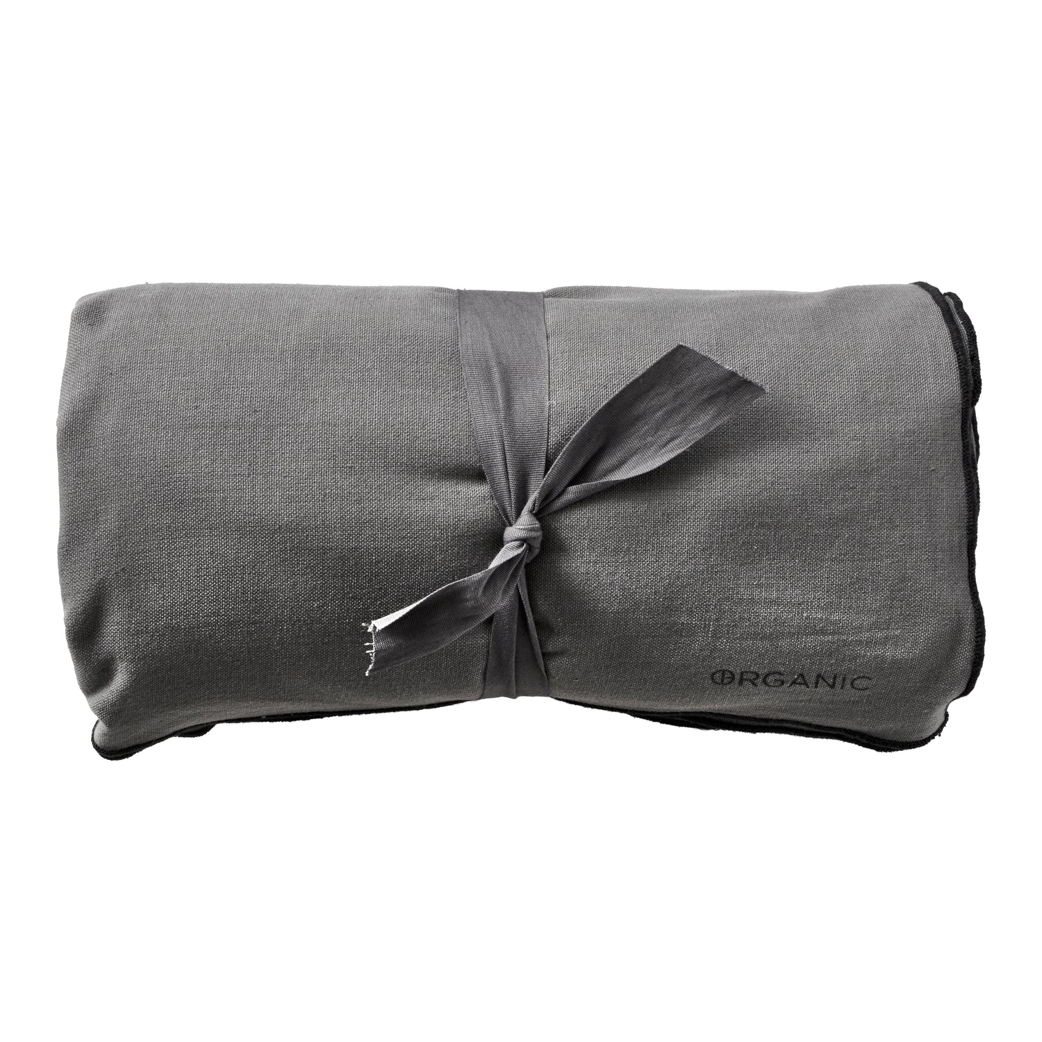 Södahl Organic Tafelkleed 140 x 250 cm - Grijs/Zwart