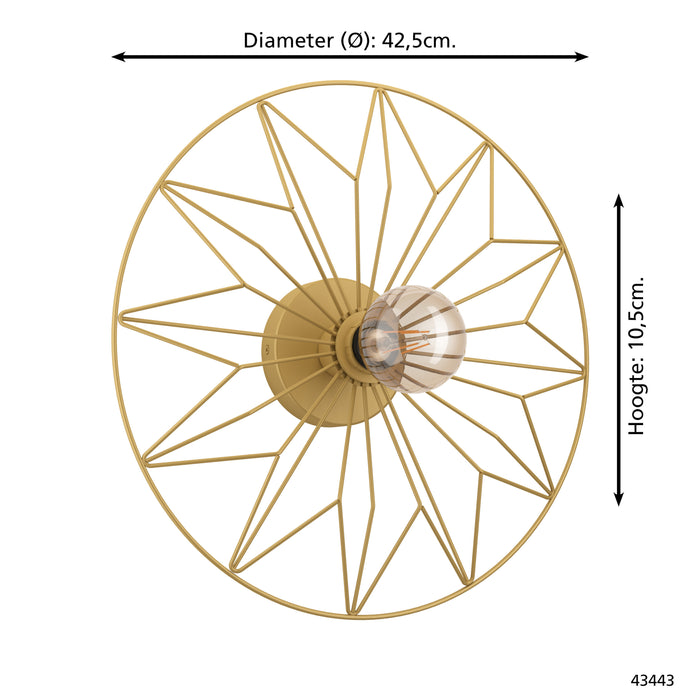 EGLO Castanuelo Wandlamp Ø 42,5 cm