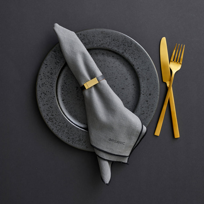 Södahl Organic Servet 50 x 50 cm - 2 st. - Grijs