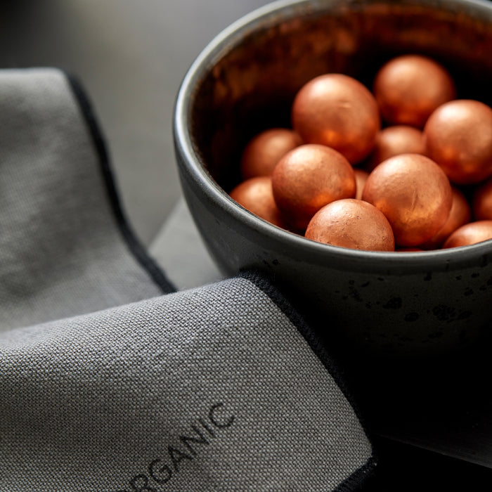 Södahl Organic Servet 50 x 50 cm - 2 st. - Grijs