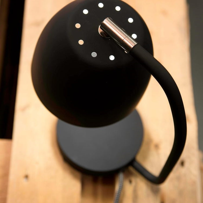 It's about Romi Newport Tafellamp 28 cm - Zwart