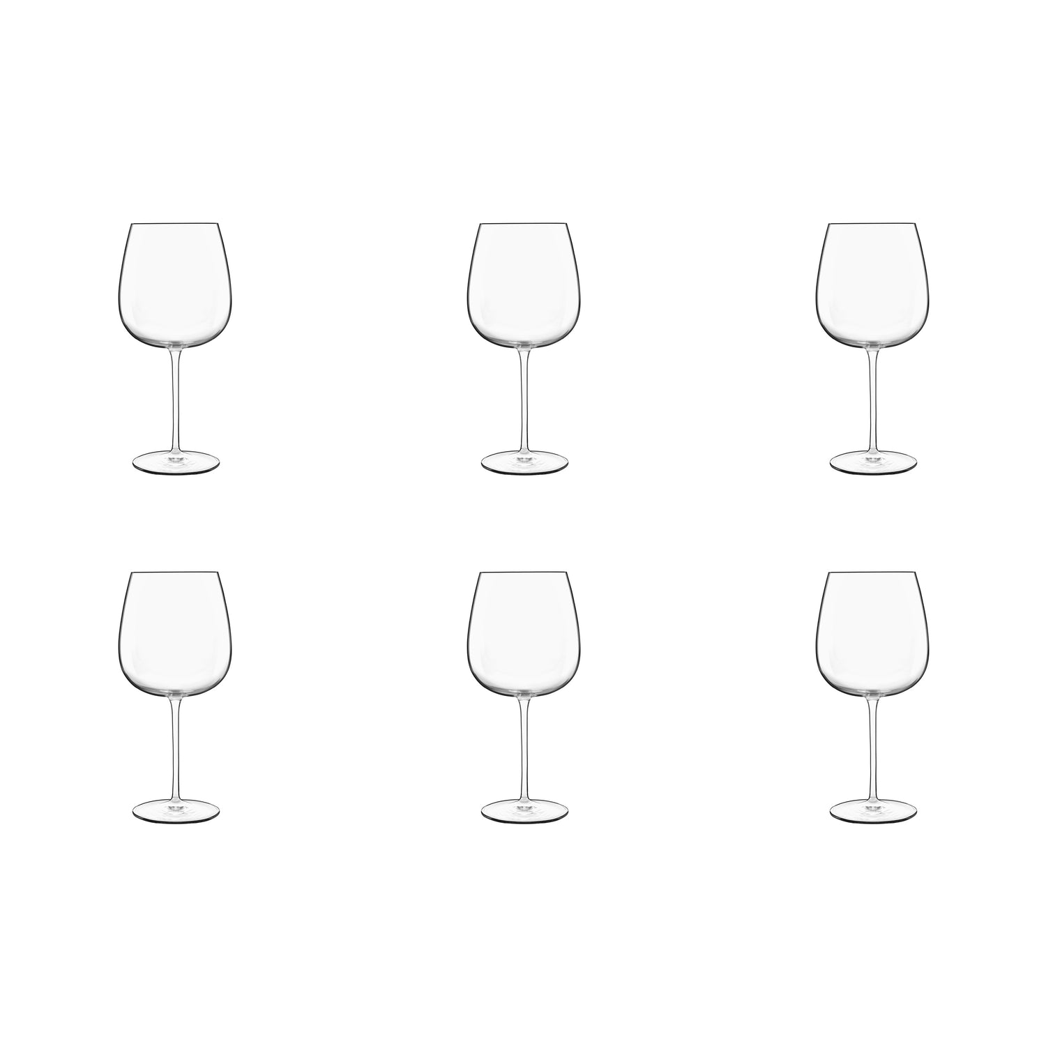 Luigi Bormioli Meravigliosi Rode Wijnglas - 0,65 L - 6 st.