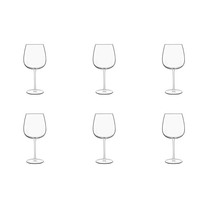 Luigi Bormioli Meravigliosi Rode Wijnglas - 0,65 L - 6 st.