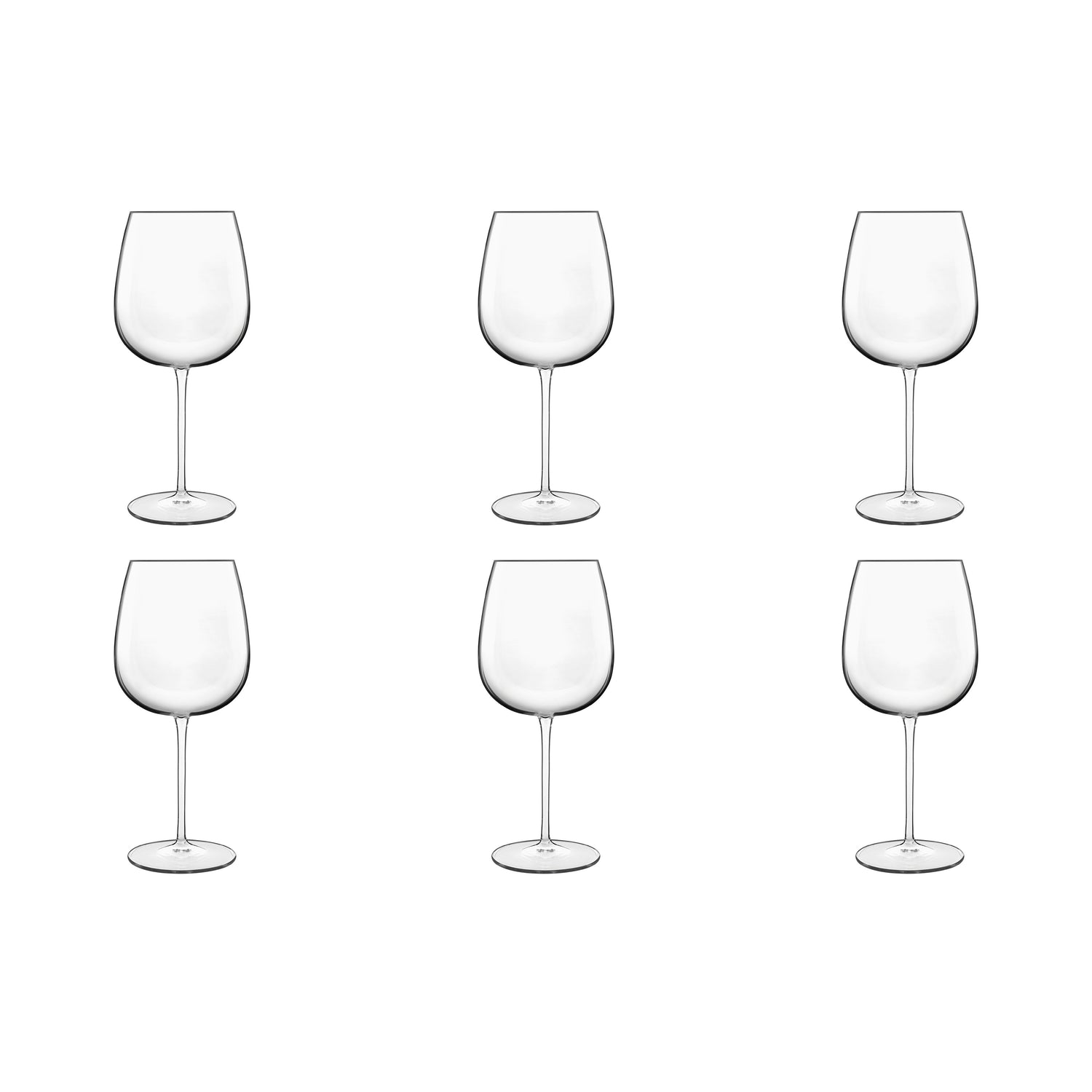 Luigi Bormioli Meravigliosi Rode Wijnglas - 0,75 L - 6 st.