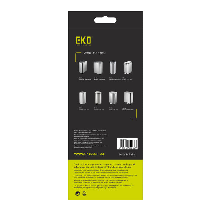 EKO Type E Afvalzak 25-35 Liter - 6 x 12 Zakken