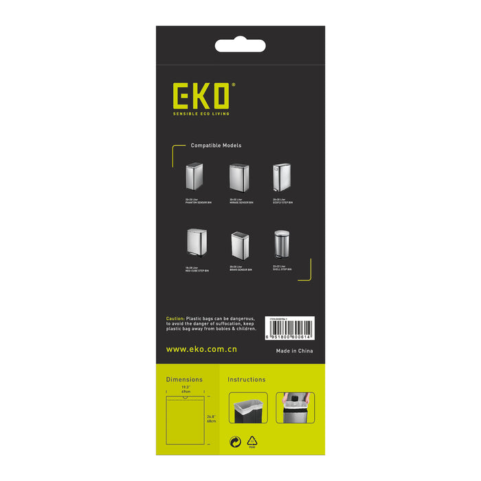 EKO Type F1 Afvalzak 18-28 Liter - 6 x 20 Zakken