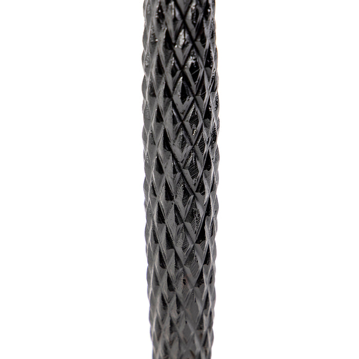 QAZQA Art Deco tafellamp brons met velours rode kap 35 cm - Areka