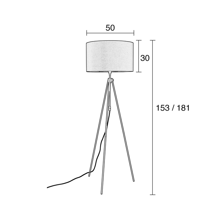 Zuiver Lesley Vloerlamp