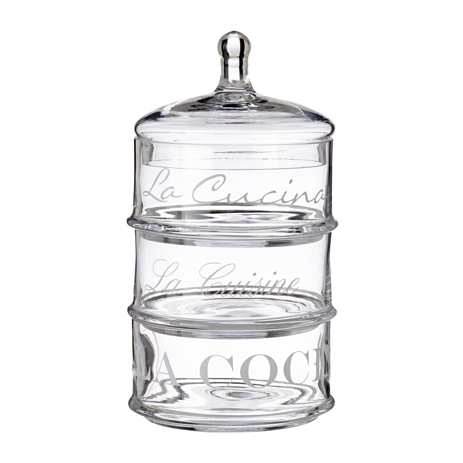 Rivièra Maison La Cucina 3-delige Voorraadpot Mini