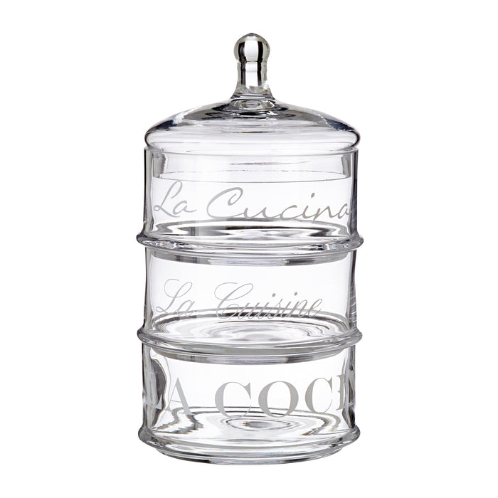 Rivièra Maison La Cucina 3-delige Voorraadpot Mini