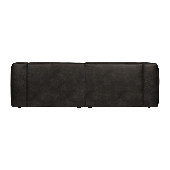 WOOOD Bean 3,5-zitsbank - Eco-leder - Zwart