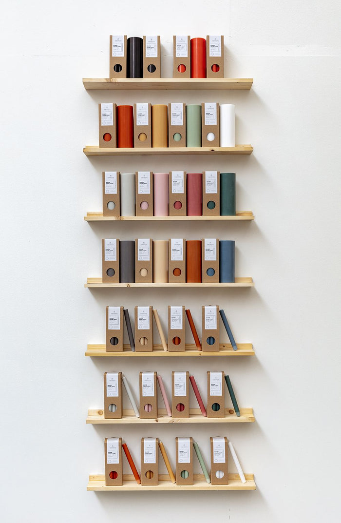 Original Home Dinerkaarsen Rood - 10 St.