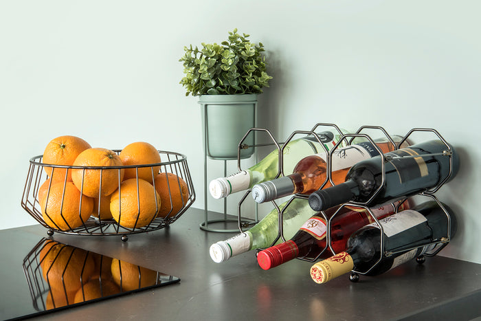 Present Time Wijnrek Honeycomb