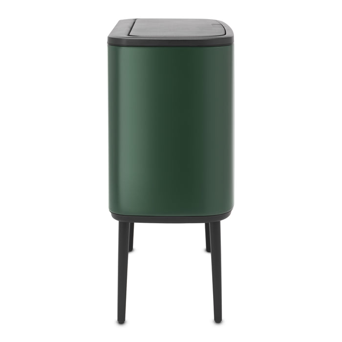 Brabantia Bo Touch Bin Afvalemmer 3 x 11 L  - Pine Green