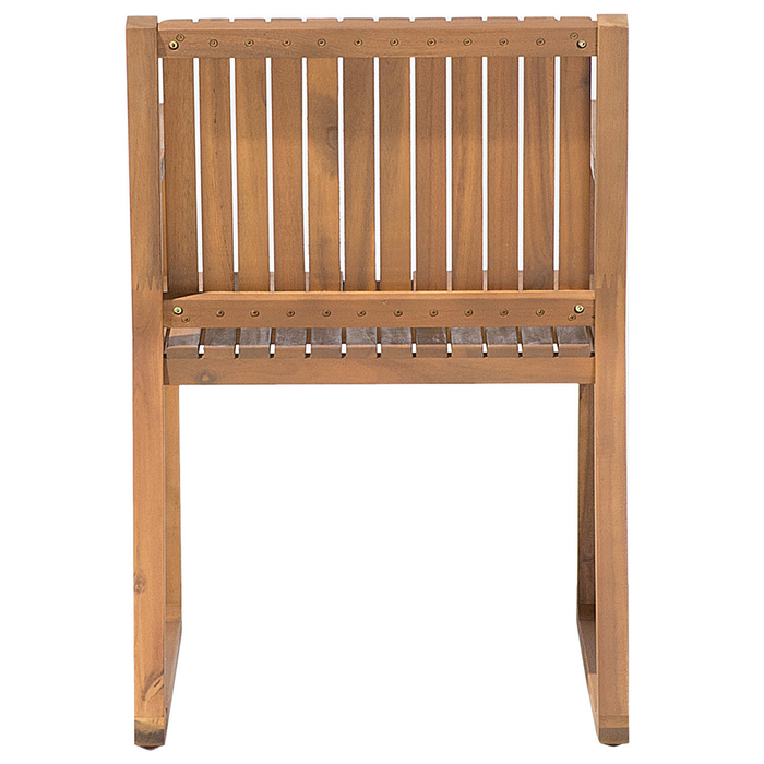 Beliani - SASSARI  - Tuinstoel - Lichte houtkleur - Acaciahout