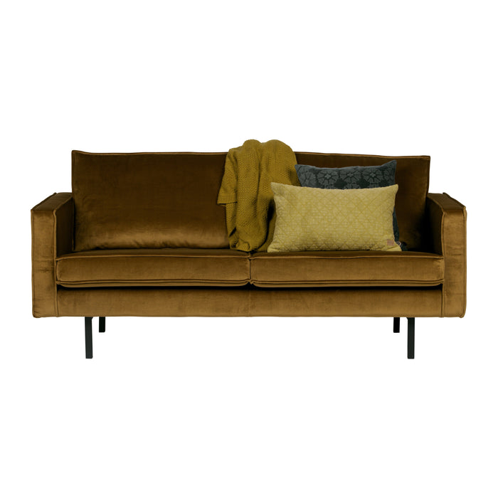 WOOOD Rodeo 2,5-zitsbank - Velvet -  Honinggeel