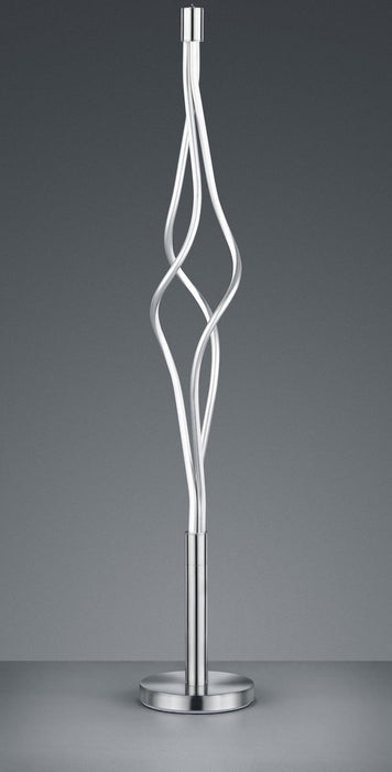 TRIO - Vloerlamp Loop Nikkel 138 cm  .
