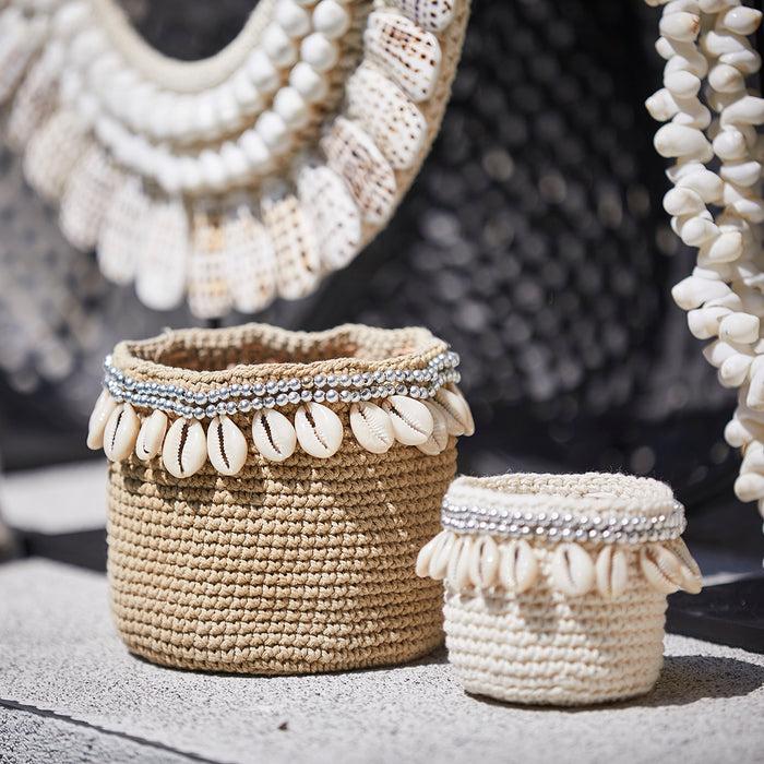 Riverdale - Sfeerlicht Shells Wit 10cm