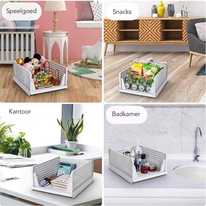 Sens Design Kast Organizer - Kleding Opberger - 3 verdieping - 25L