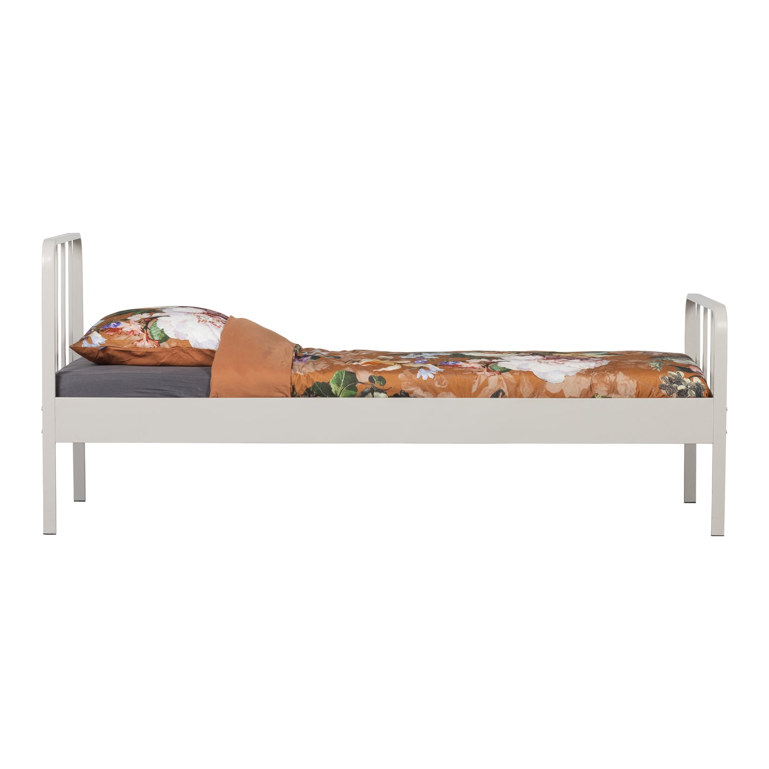 Woood Mees Bed - Mist - 90 x 200 cm