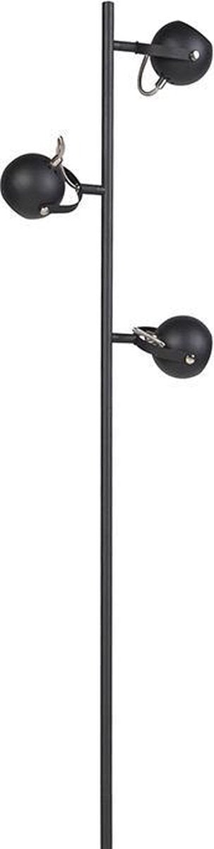 Trio BASTIA - Vloerlamp - Zwart