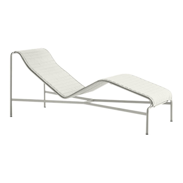 HAY Palissade Quilted Kussen voor Ligbed - Sky Grey