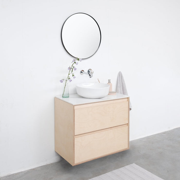Going Objects - Set Ann|Alexis II - Berk 80 cm - Keramiek Wit
