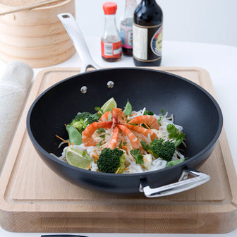 Le Creuset Les Forgées Wokpan Ø 30 cm