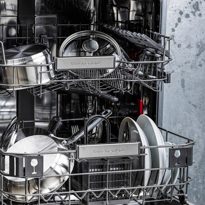 KitchenAid Stainless Steel Koekenpannenset - 20+24+28cm - Inductie