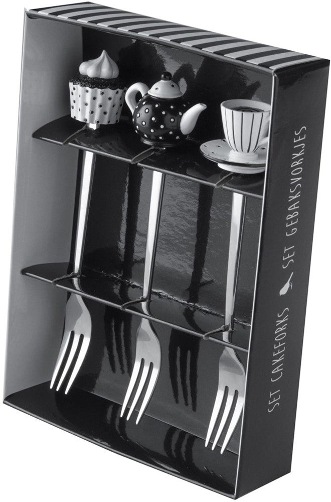 Dutch Rose Giftset 3 Gebaksvorkjes