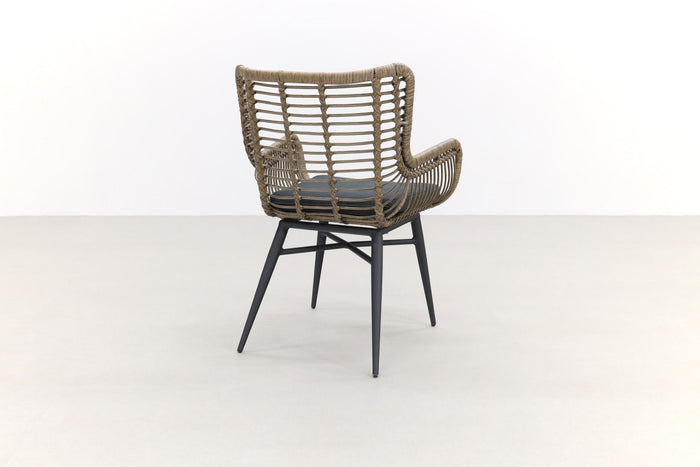 VDG Jasmine natural|Rome grey 100 cm. - tuinset 5-delig